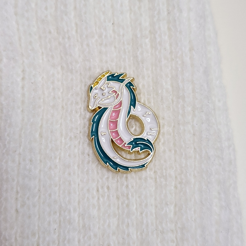 Spirited Away Haku Dragon Studio Ghibli Enamel Pin